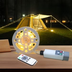 LED 20 Meters Christmas Holiday 5V Warm Fairy LightsIP44 Rated for Outdoor Curtain Decoration Waterproof Camping Light