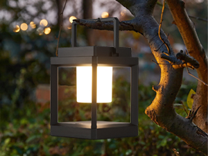 Outdoor Lawn Garden Decor Waterproof Solar Rechargeable Portable Camping LED Table Light