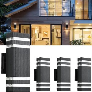 Outdoor Lighting up and Down Porch Wall Mount Exterior Led Lamp Outdoor Wall Light
