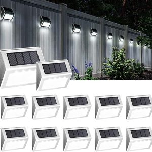 High-Efficiency Polycrystalline Panel Stainless Steel Waterproof Solar Deck Light