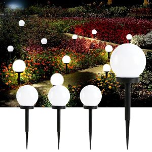Outdoor Pillar Light Ball Garden Villa Park Square Post Top Decorative Led Round Ball Outdoor Light